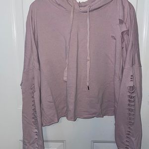 Mauve Women’s Cropped Hoodie 3XL Rue21